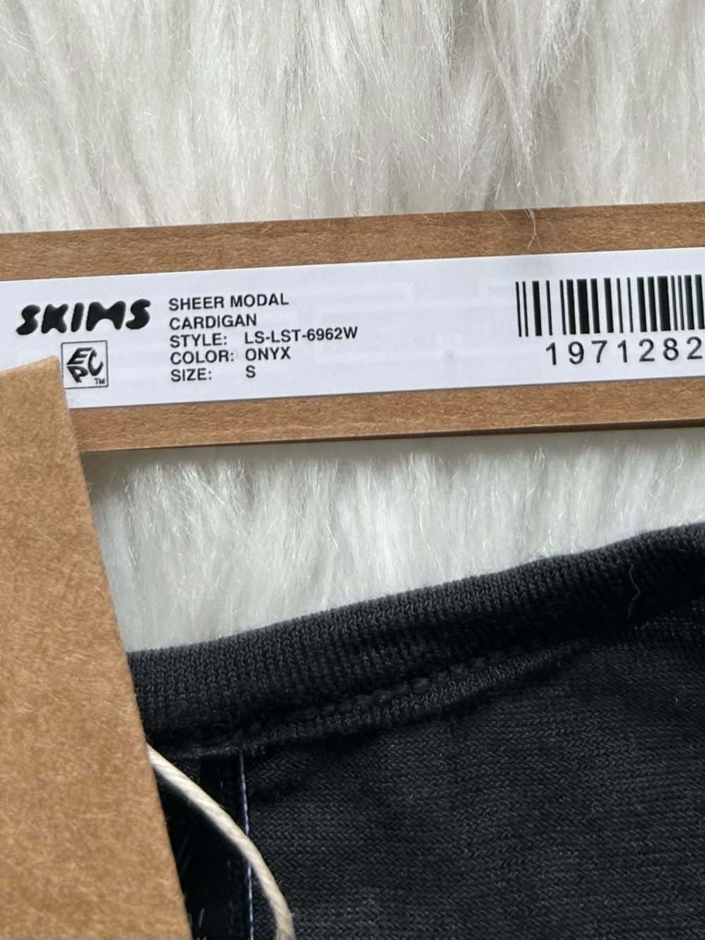 SKIMS Sheer Modal Cardigan S LS-LST-6962 - Picture 4 of 4